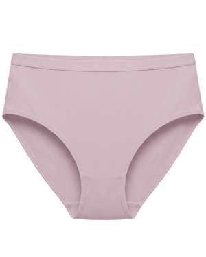 SoftStretch Cotton Maternity & Postpartum Brief in Lilac Mist on a white background.