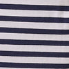 Navy & White Stripe