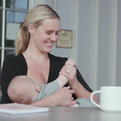 Around the Clock Nursing Jumpsuit | Black
