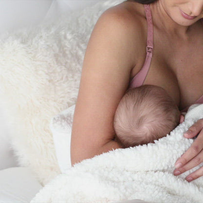 Simply Sublime® Lace Racerback Nursing Bra | Rose