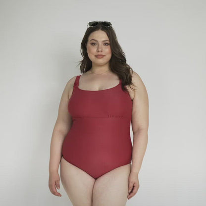 Nursing & Maternity Classic One Piece Swimsuit | Black